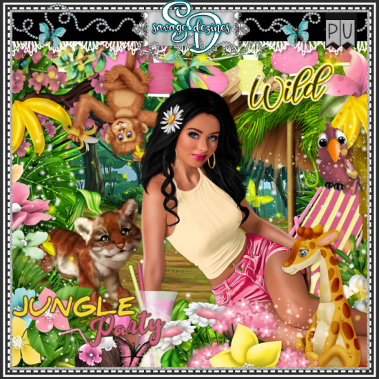 Jungle Party Kit - Click Image to Close