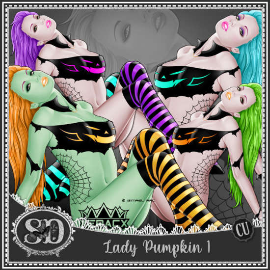 Lady Pumpkin 1 - Click Image to Close