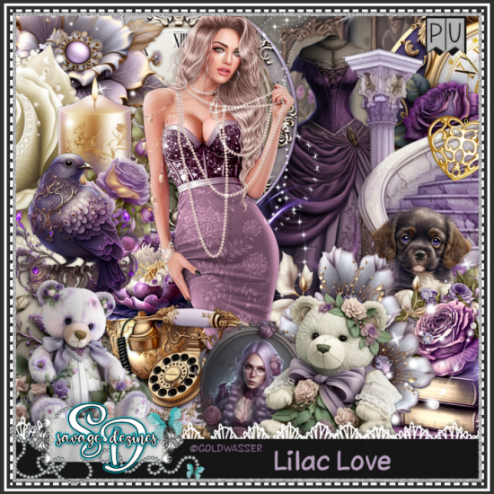 Lilac Love Kit - Click Image to Close