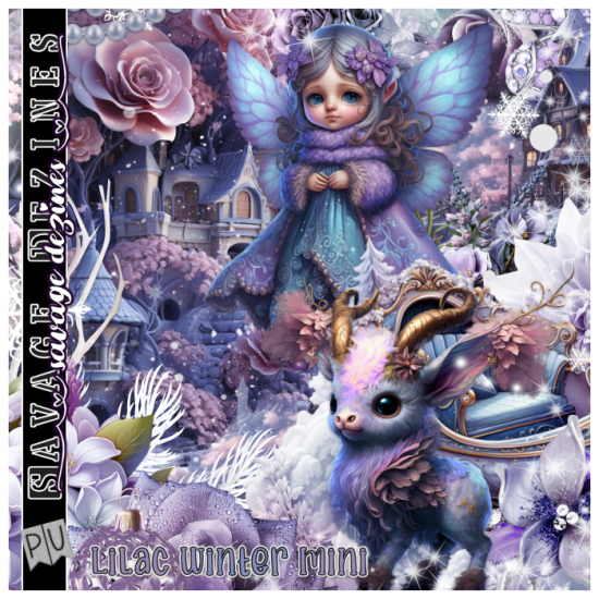 Lilac Winter Mini Kit - Click Image to Close