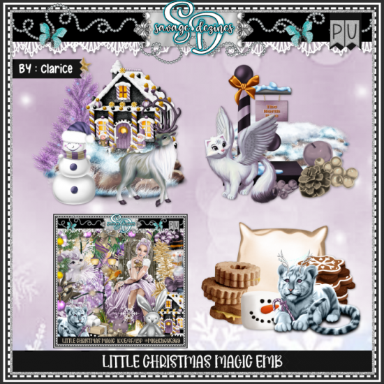 Little Christmas Magic EMB - Click Image to Close