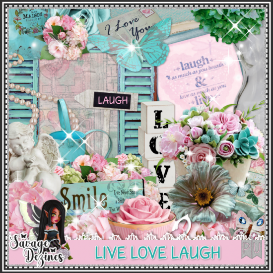 Live Love Laugh Kit - Click Image to Close