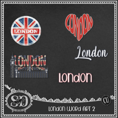 London Word Art 2