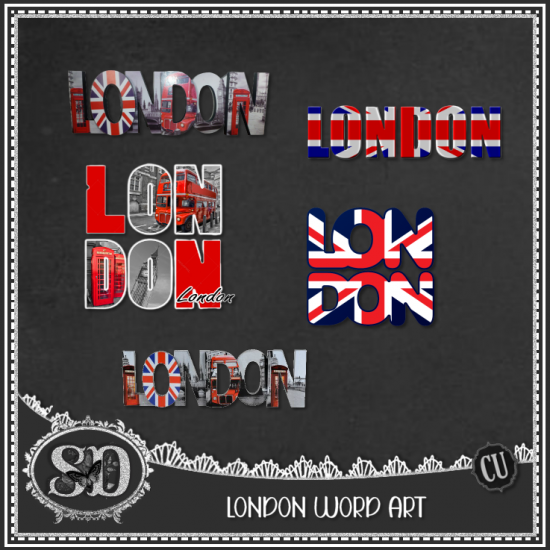 London Word Art 1 - Click Image to Close