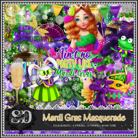 Mardi Gras Masquerade - Click Image to Close