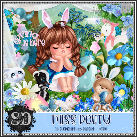 Miss Pouty Kit - Click Image to Close