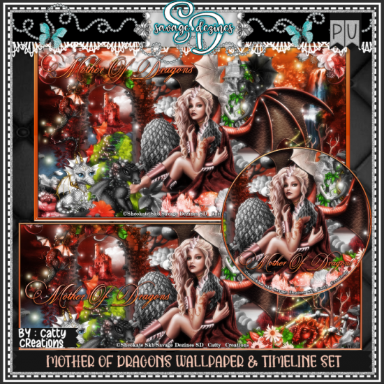Mother Of Dragons TL & Wallpaper Bundle - Click Image to Close