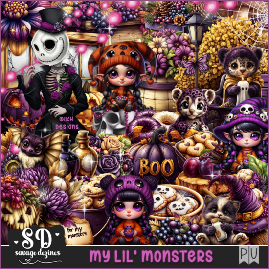 My Lil Monsters Kit - Click Image to Close