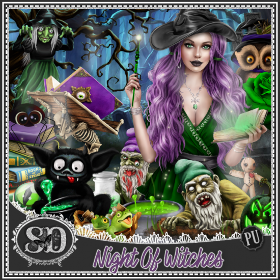 Night Of Witches Kit - Click Image to Close