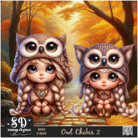 AI CU Owl Chibis 2