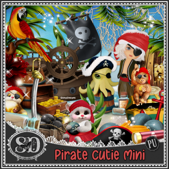 Pirate Cutie Kit - Click Image to Close