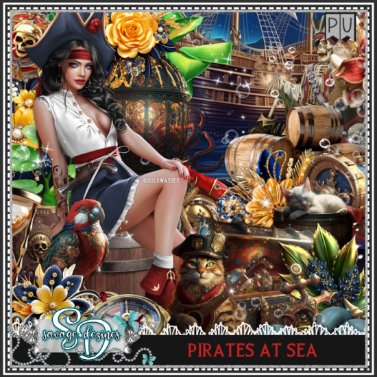 Pirates At Sea Kit - Click Image to Close