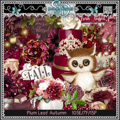 Plum Leaf Autumn Kit