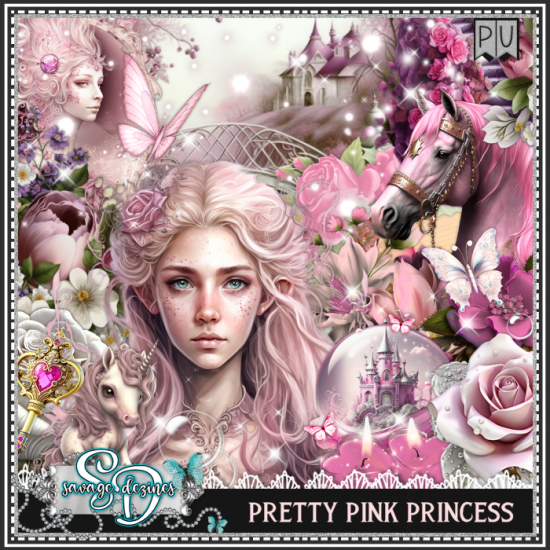 Pretty Pink Princess Kit - Click Image to Close