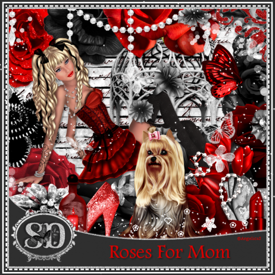 Roses For Mom Kit - Click Image to Close