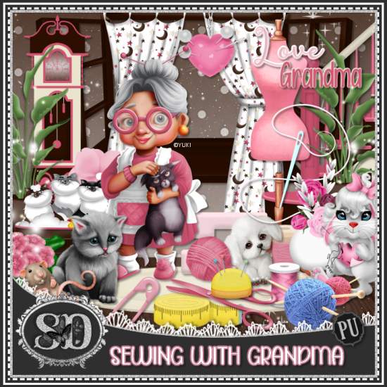 Sewing With Grandma Kit - Click Image to Close