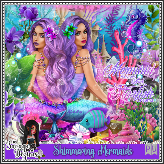 Shimmering Mermaids Kit - Click Image to Close