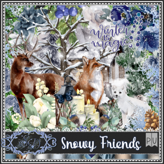 Snowy Friends Kit - Click Image to Close