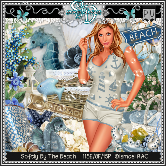 Softly By The Beach Kit - Click Image to Close