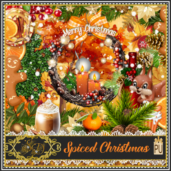 Spiced Christmas Kit - Click Image to Close