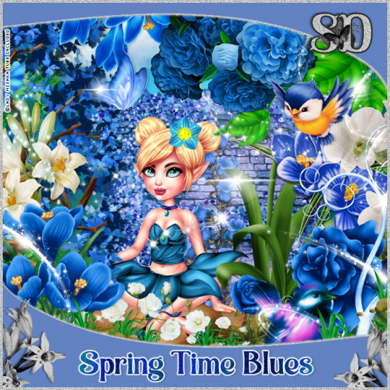 Spring Time Blues Kit - Click Image to Close