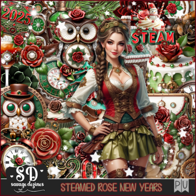 Steamed Rose New Years Kit