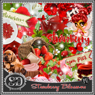 Strawberry Blossoms Kit