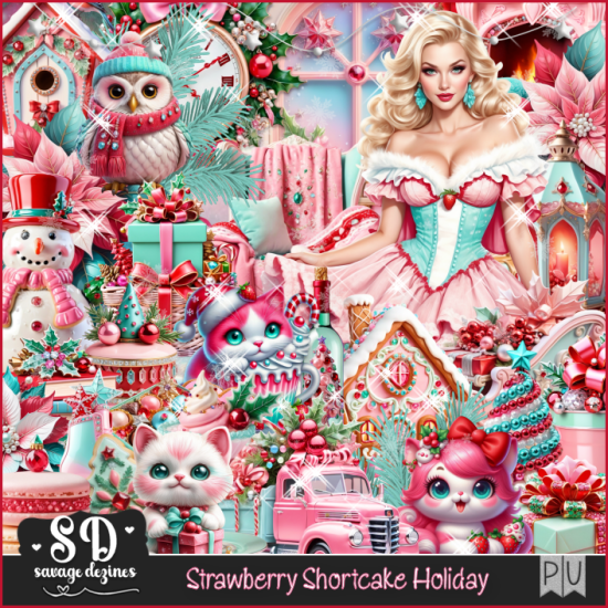 Strawberry Shortcake Holiday Kit - Click Image to Close