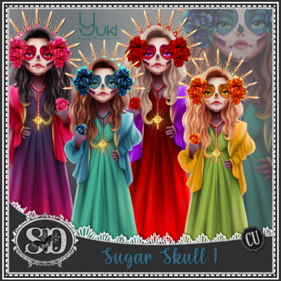 Sugar Skull 1 - Click Image to Close