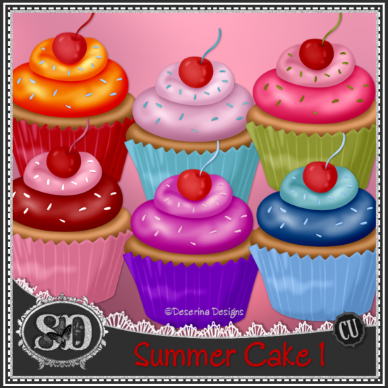 Summer Cakes 1 - Click Image to Close