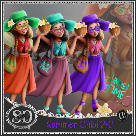 Summer Chibi 2-2 - Click Image to Close