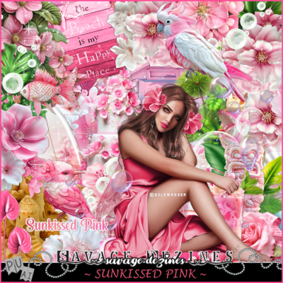 Sunkissed Pink Scrap Kit