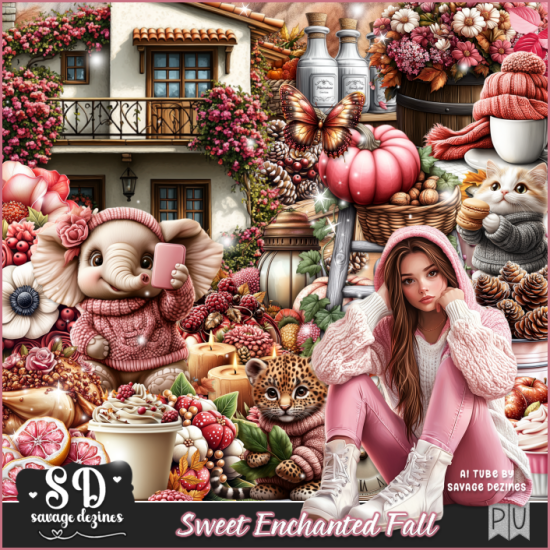 Sweet Enchanted Fall Kit - Click Image to Close