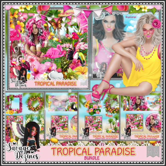 Tropical Paradise Bundle - Click Image to Close