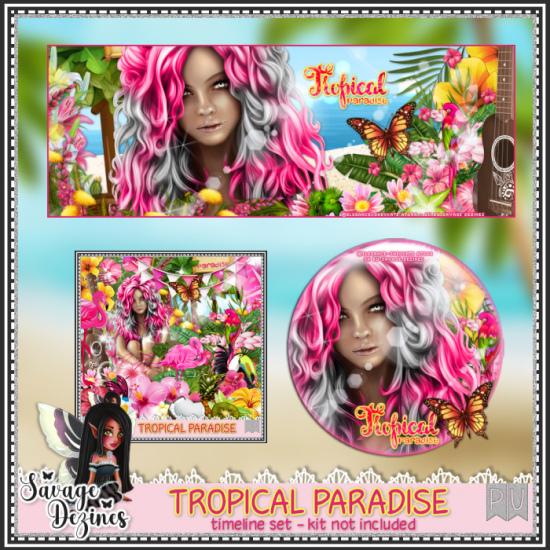 Tropical Paradise Kit - Click Image to Close