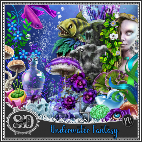 Underwater Fantasy Kit - Click Image to Close