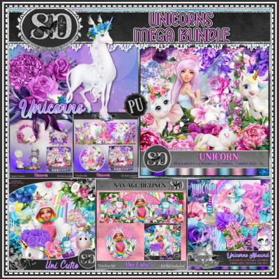 Unicorns Mega Bundle