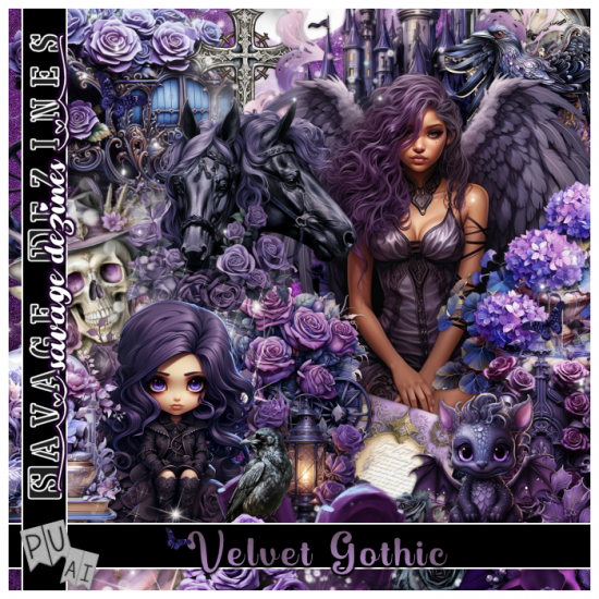 Velvet Gothic Kit - Click Image to Close