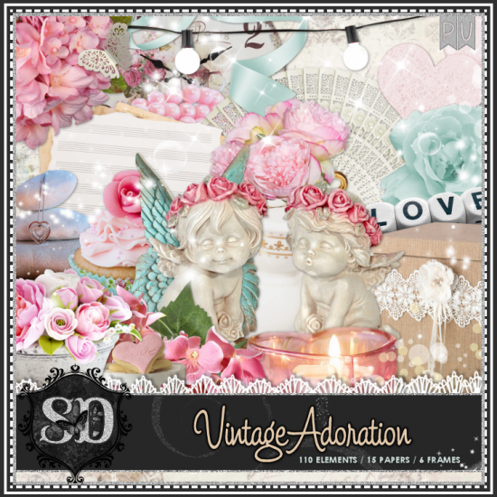 Vintage Adoration Kit - Click Image to Close