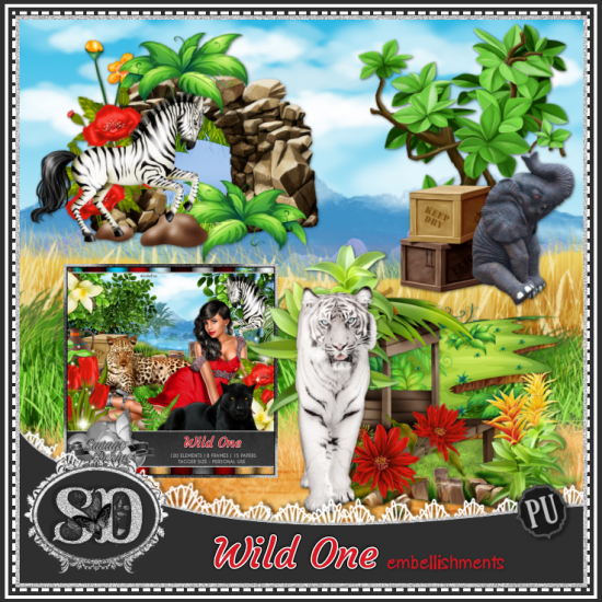 Wild One Embellishments - Click Image to Close