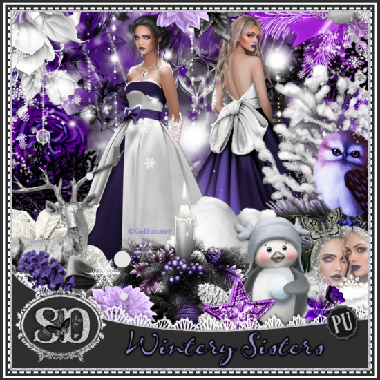 Wintery Sisters Kit - Click Image to Close