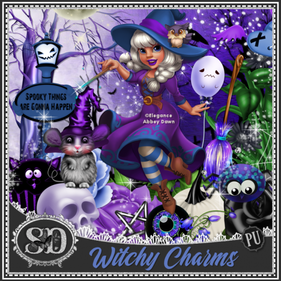 Witchy Charms Kit - Click Image to Close