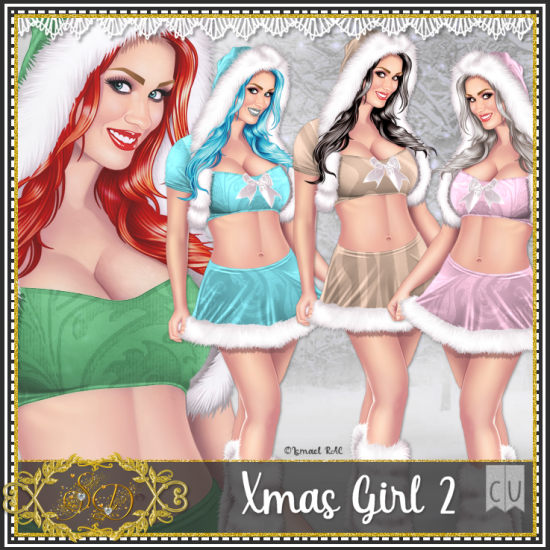 Xmas Girl 2 - Click Image to Close