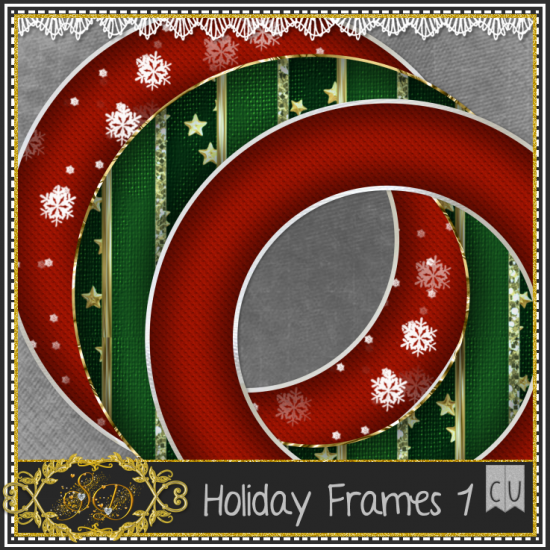 Holiday Frames 1 (FS/CU) - Click Image to Close