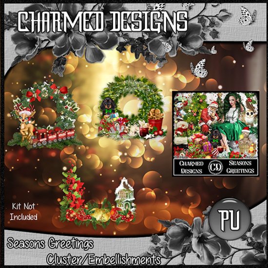 Seasons Greetings Clusters - Click Image to Close