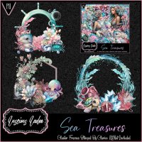 Sea Treasures Cluster Frames
