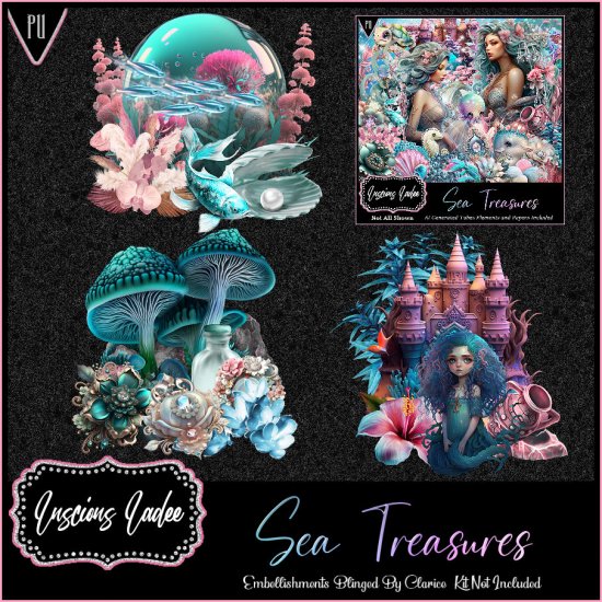 Sea Treasures Embellishments - Click Image to Close