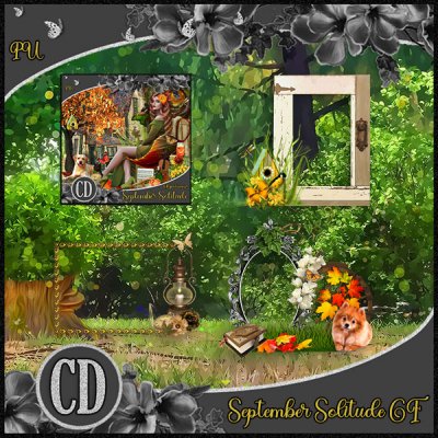 September Solitude Cluster Frames