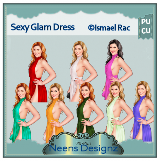 Sexy Glam Dress - Click Image to Close