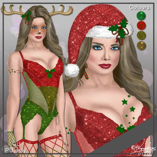 Sexy santa girl - Click Image to Close